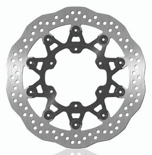 BikeMaster Brake Rotors Front Compatible for KTM 125 EXC 90 97   Silver