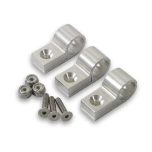 Earls 170207ERLP 7/16 Clear Aluminum Line Clamp