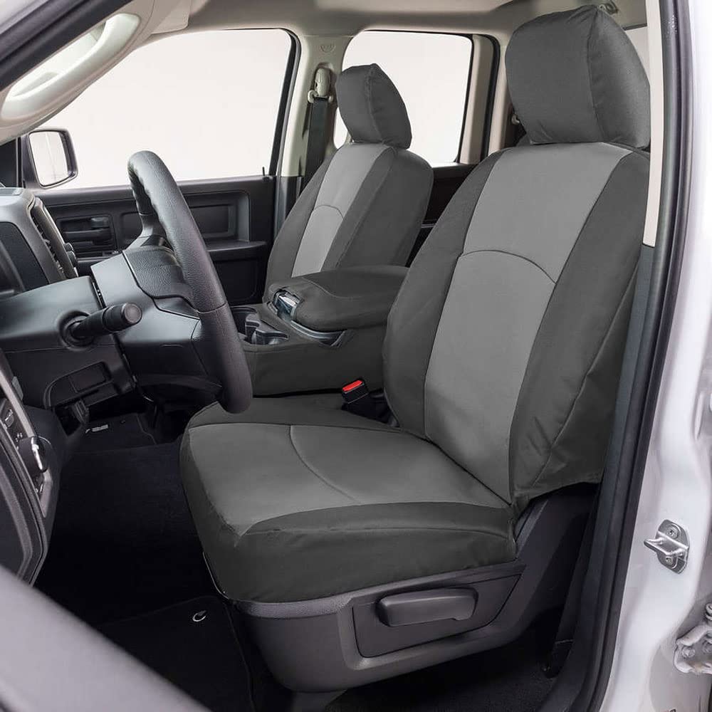 Precision Fit Endura Front Row Seat Covers Silver/Charcoal GTT1071ABENSC