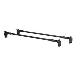 ARIES 2070450 Black Steel Quick Release Roof Rack Crossbars, Fits Select Jeep Wrangler JK, JL, Gladiator