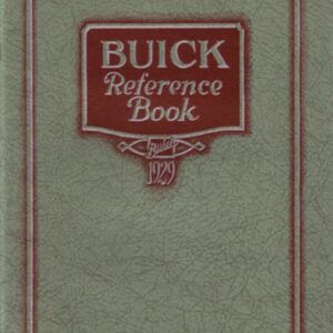 bishko automotive literature 1929 Buick Owners Manual User Guide Reference Operator Book Fuses Fluids