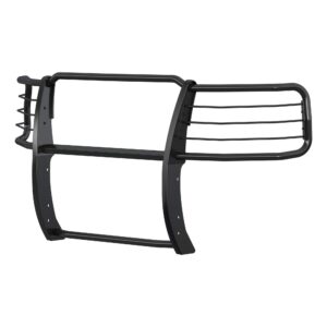 ARIES 4091 1 1/2 Inch Black Steel Grille Guard, No Drill, Select Chevrolet Silverado 1500