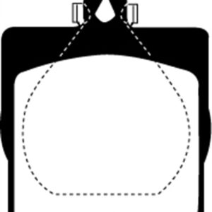 EBC Brakes UD779 Ultimax OEM Replacement Brake Pad