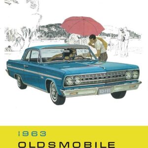 bishko automotive literature 1963 Oldsmobile F 85 Owners Manual User Guide Reference Operator Book Fuses