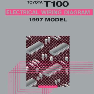 bishko automotive literature Wiring Diagrams Schematics Layout for The 1997 Toyota T100