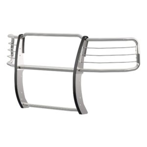 ARIES 4091 2 1 1/2 Inch Polished Stainless Steel Grille Guard, No Drill, Select Chevrolet Silverado 1500