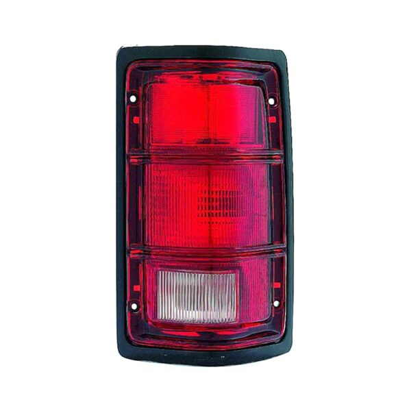 Get Crash Parts Ch2800111 Tail Lamp Assembly, Exc Se, Black Trim, Driver's Side (93 95 All)