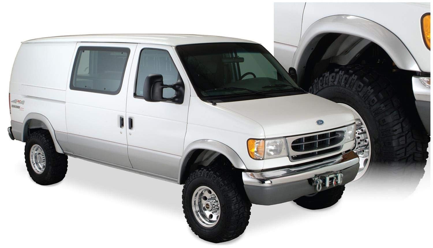 Bushwacker 22003 11 Ford Extend A Fender Flare Front Pair