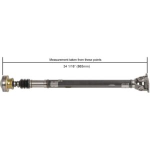Cardone 65 3004 Remanufactured Driveshaft Prop Shaft