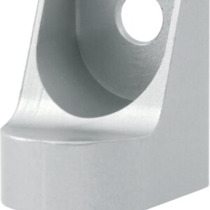 Allstar Performance ALL54264 Silver Anodized Throttle Bracket End for Lokar Cable