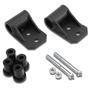 Warrior Products 404 Front/Rear Spring Frame Mount with Bushings for Jeep YJ 87 96