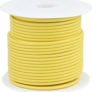 Allstar Performance (ALL76554) 14 AWG Primary Wire, Yellow, 100'