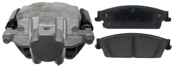 ACDelco Gold 18R2471PV Rear Passenger Side Disc Brake Caliper Assembly with Semi Metallic Pads (Loaded Police), Remanufactured