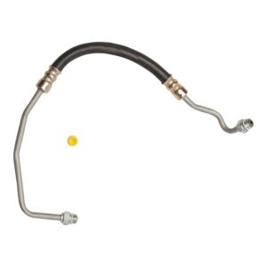 Edelmann 80537 Power Steering Pressure Line Hose Assembly: Replacement for 1996 Ford Super Duty Van; V 8 7.3L Dsl.; Pump To Hydroboost