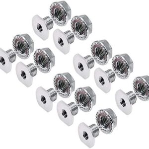 Allstar Performance ALL18548 10 Threaded Aluminum Nut Insert 10pk