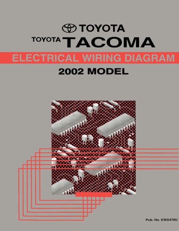 bishko automotive literature Wiring Diagrams Schematics Layout for The 2002 Toyota Tacoma