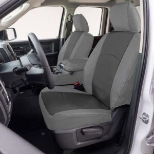 Precision Fit Endura Front Row Seat Covers Charcoal/Silver GTT1020ABENCS