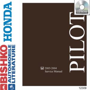 bishko automotive literature   Shop Service Repair Manual CD Engine Drivetrain Wiring OEM for The 2003 2004 Honda Pilot