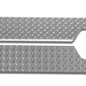 Warrior Products 906U Side Plates with Lip Under Tub for Jeep CJ5 72 and Up