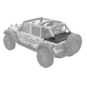 Bestop 9003535 Duster Deck Cover   '18 20 Wrangler JL 2 Door (Black Diamond)