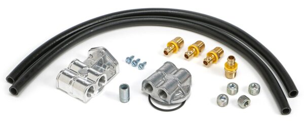 TRANS DAPT PERFORMANCE   OIL FILTER RELOCATION KIT 90 DEGREE/HORIZONTAL (1820)