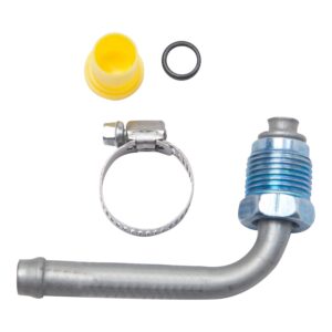 Plews & Edelmann 39109 Power Steering Line End Fitting Assembly   90 Degree