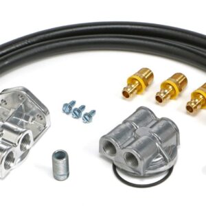 TRANS DAPT PERFORMANCE   OIL FILTER RELOCATION KIT 90 DEGREE/HORIZONTAL (1850)