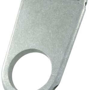 Borgeson 910204 Blank Style Steering Column Drop, 2 Column x 4 Drop, Paintable Aluminum