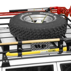 Warrior Products 857A 45" X 45" X 5" Safari Roof Rack for Jeep CJ5 76 83