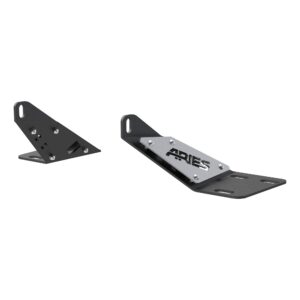 ARIES 15913 Jeep Wrangler TJ Hood Light Brackets, LEDs Sold Separately