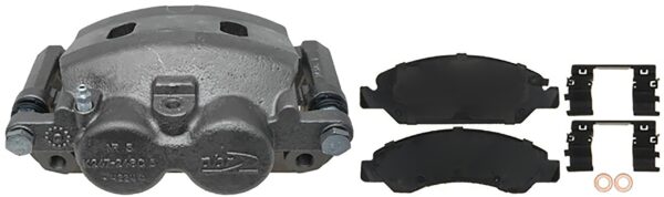 ACDelco Gold 18R2659PV Disc Brake Caliper Assembly with Semi Metallic Pads (Loaded Police), Remanufactured