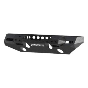ARIES 2082072 TrailChaser Black Steel Front Bumper with Winch Mount, Select Jeep Wrangler JL, Gladiator