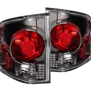 Anzo USA 211034 Chevrolet S10 3D Style Black Tail Light Assembly   (Sold in Pairs)