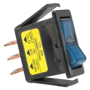 ACDelco Professional U1987 Blue Illuminated Two Position Rocker Switch