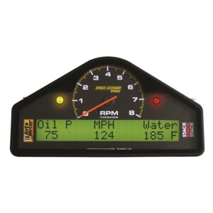 Auto Meter 6002 Pro Comp Pro 0 3000 8000 RPM Street Dash Tachometer and Speedometer Gauge