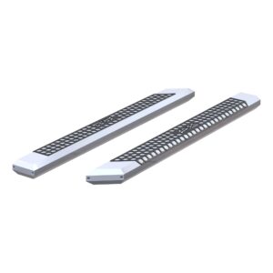 ARIES 2055875 AdvantEDGE Chrome Aluminum 75 Inch Truck Running Boards, Brackets Sold Separately