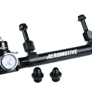 Aeromotive 17249 Adjustable Fuel Log with (13214) 2 Port Regulator
