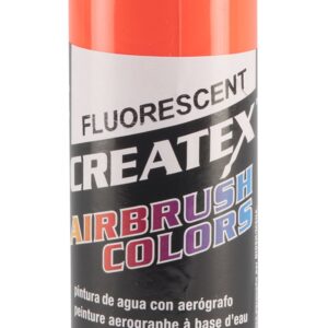 Createx Colors 5409 08 Paint for Airbrush, 8 oz, Fluorescent Orange