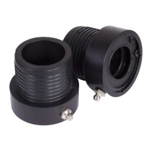 Alloy USA Axle Tube Seal Kit for Jeep Wrangler/Cherokee | Front, Black, Pair | 11103 | Fits 1997 2006 Jeep Wrangler TJ; 1993 1998 Jeep Grand Cherokee; 1984 2001 Jeep Cherokee