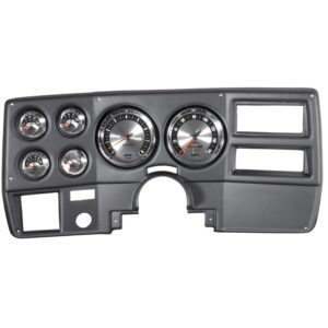 Auto Meter 7027 Complete Dash 6 Gauge Kit for Chevy Truck/Suburban 1973 1983, Tach/Mph/Fuel/Oilp/Wtmp/Volt, American Muscle