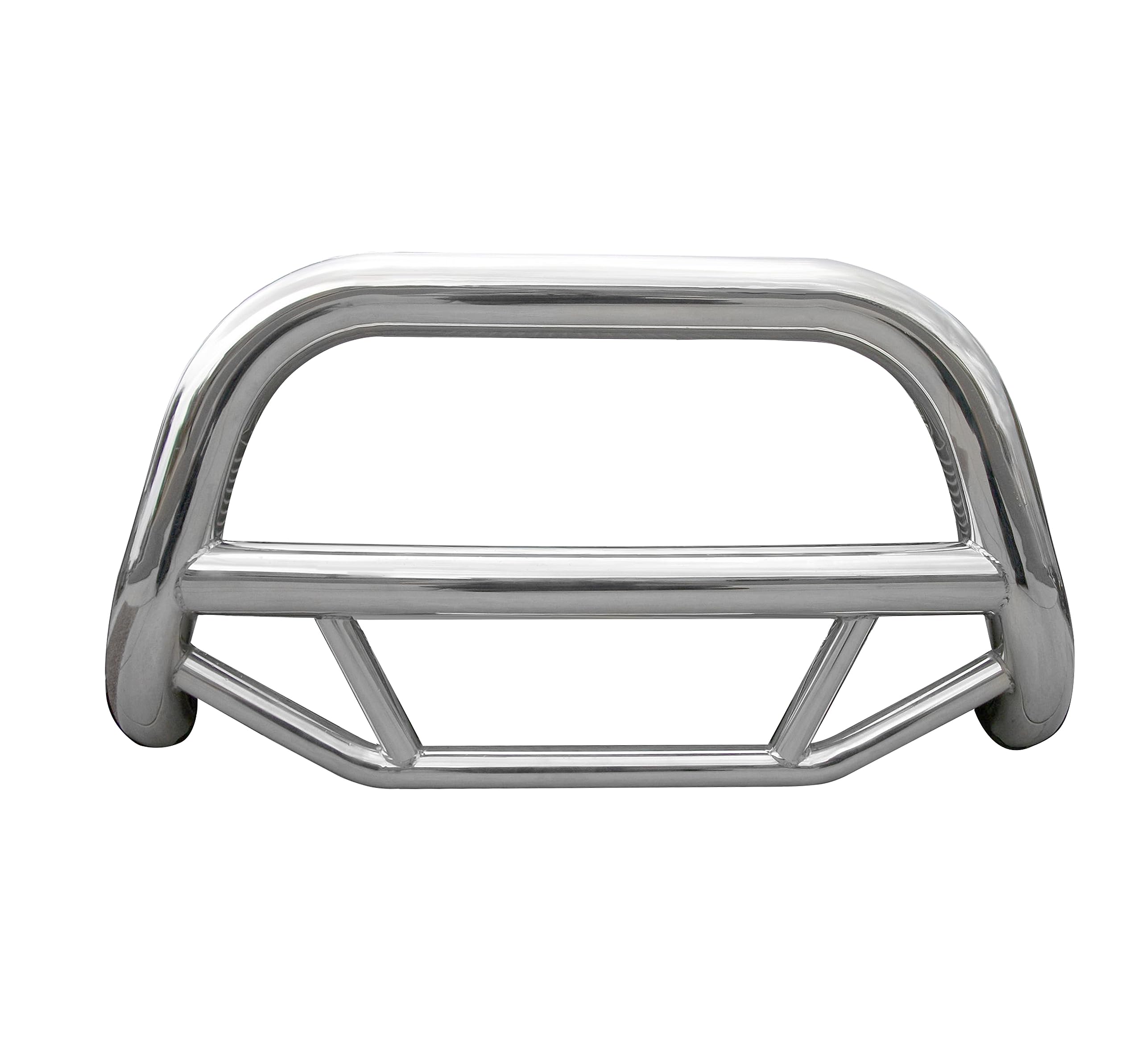 Black Horse Max Bull Bar No Skid Plate Stainless Steel Compatible with 2005 2017 Honda Odyssey MBS HOB3101