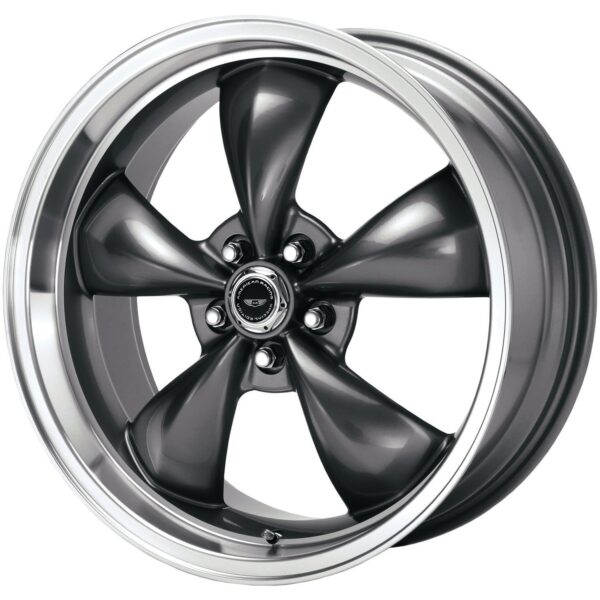 American Racing AR105M 16X7 5X115 ANTHR MACH LP 35MM   AR105M6791A