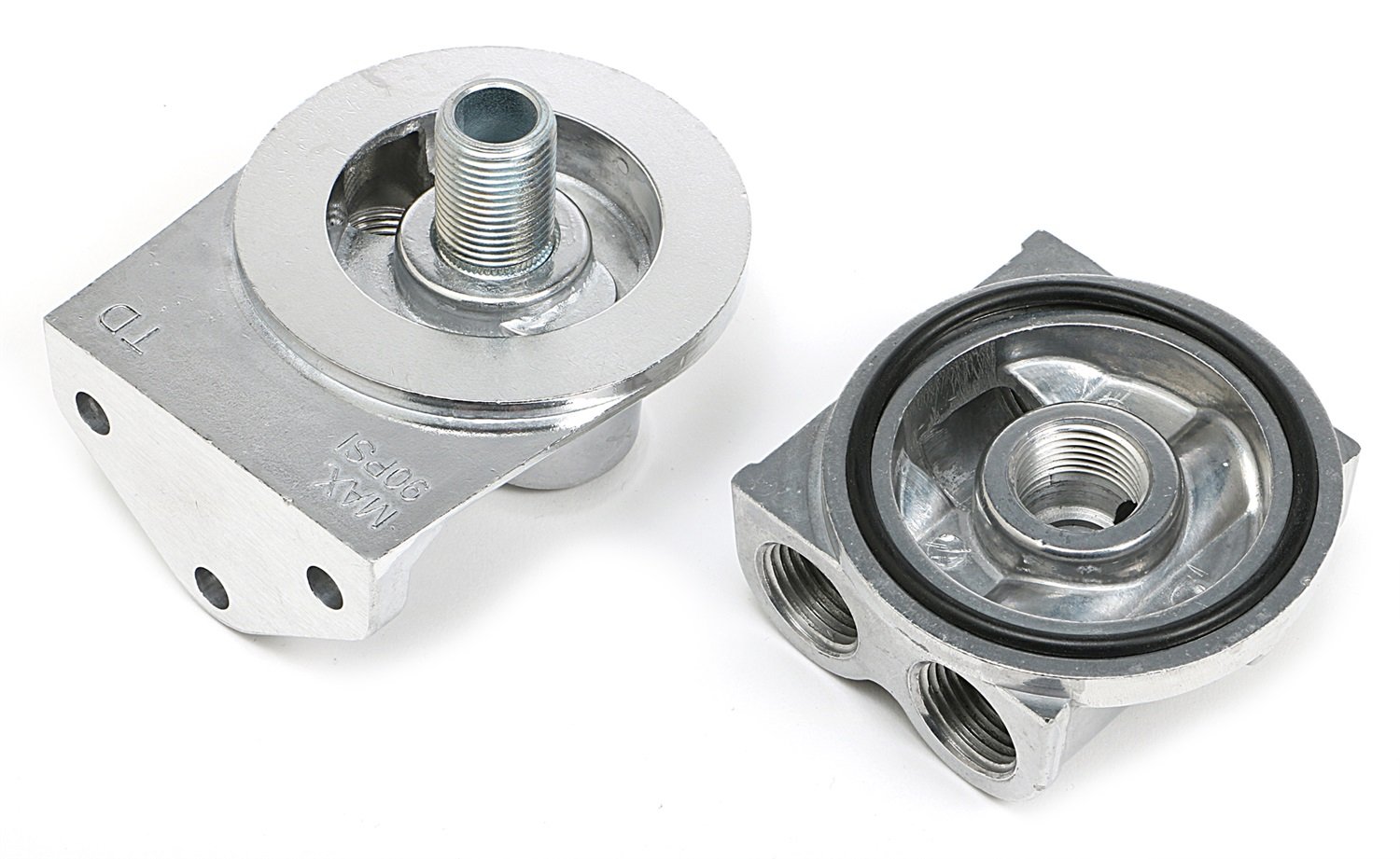 TRANS DAPT PERFORMANCE OIL FILTER RELOCATION KIT 90 DEGREE (1620)