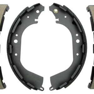 ACDelco Gold 17631B Bonded Rear Drum Brake Shoe Set