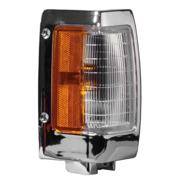 Get Crash Parts Ni2551107 Side Marker Assembly, Front, Chrome, Passenger Side