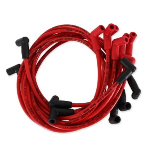 ACCEL 5148R Super Stock Spark Plug Wire Set   Spiral 8mm   Red