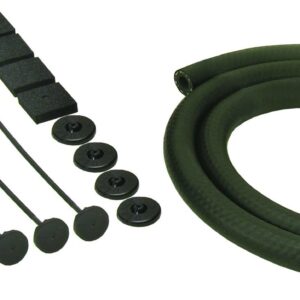 Derale 12006 Transmission Cooler Install Kit , Black