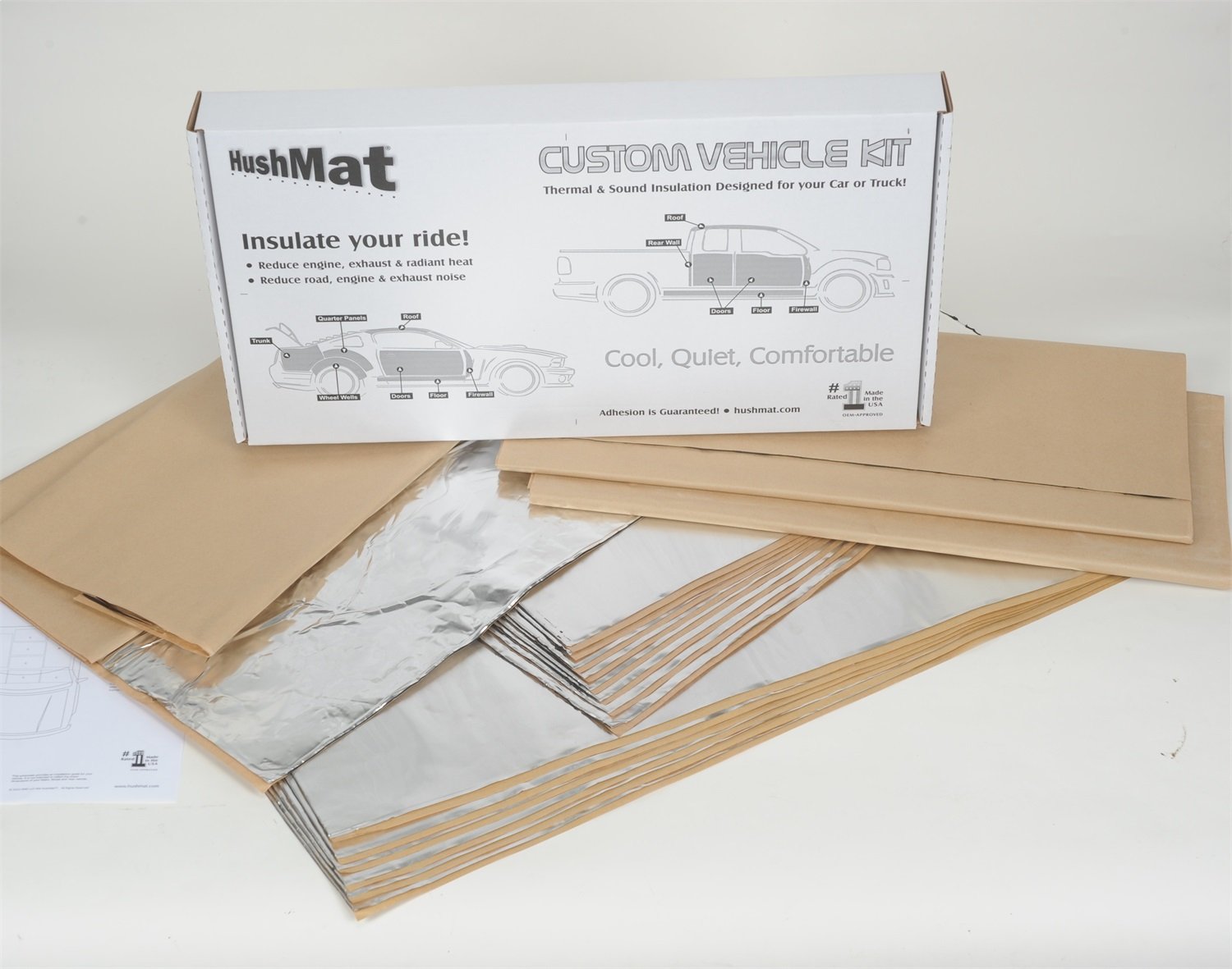 Hushmat 64904 Complete Sound/Thermal Insulation Kit