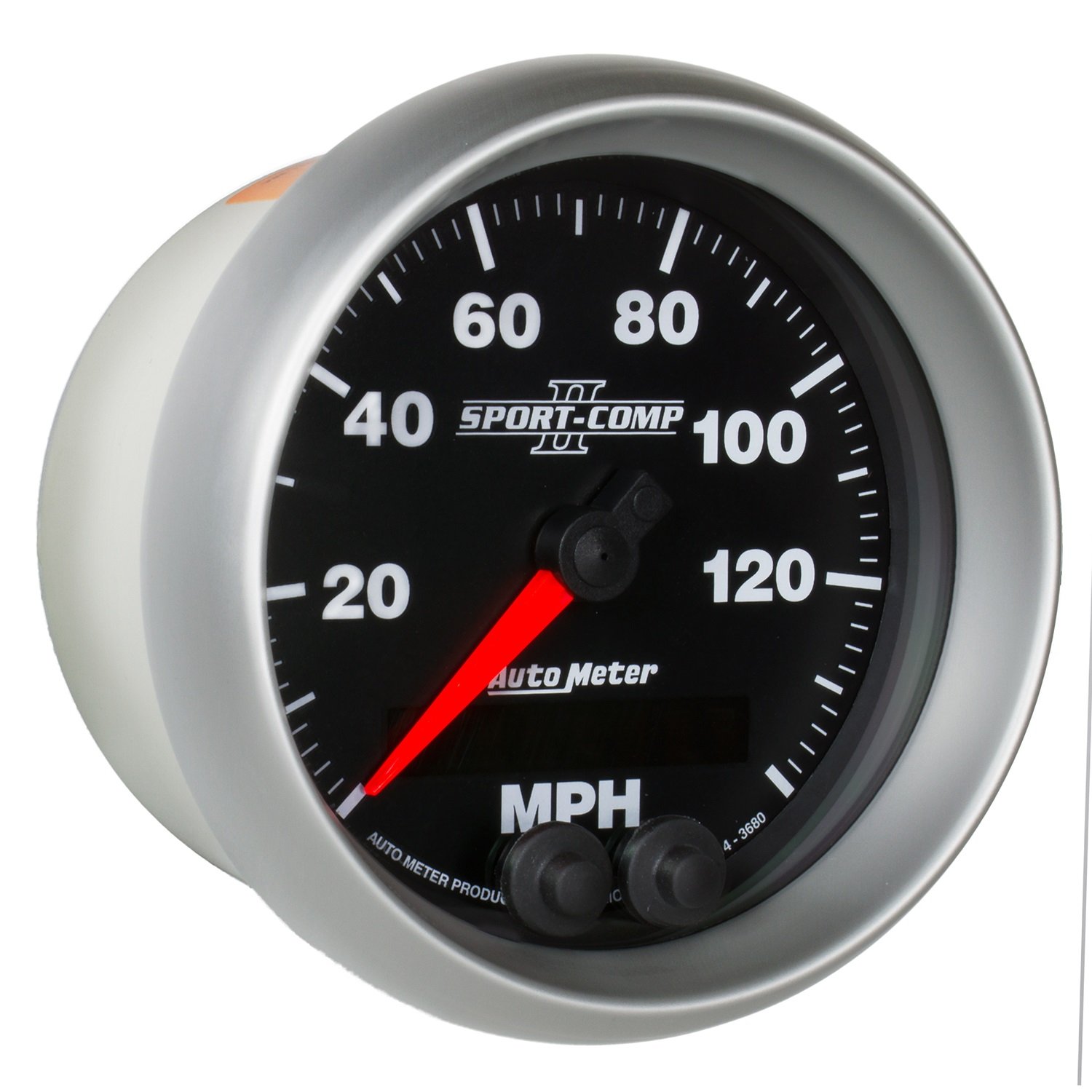 Auto Meter 3680 SPORT COMP II 3 3/8 GPS Speedometer (0 140 MPH)