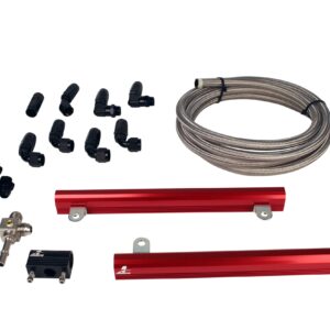 Aeromotive 14145 Billet Fuel Rail System for 2007 2009 Ford 5.4L GT500 Mustang, Returnless System